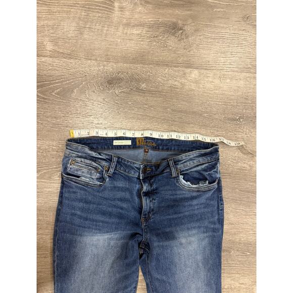 Kut From The Kloth Jeans Womens 14 Blue Katy Boyfriend Straight Leg Medium Wash - Picture 4 of 5